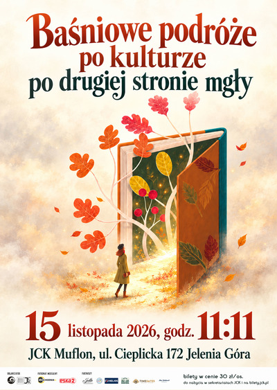 Event poster:  Baśniowe podróże po kulturze - Po drugiej stronie mgły 